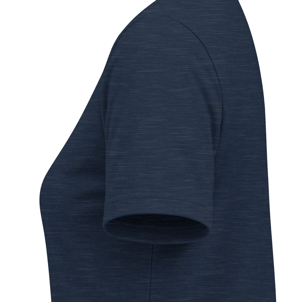 Women's Relaxed V-Neck Tee — Lightweight Heather Cotton Blend