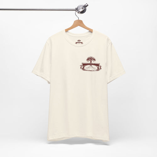 Oversized Rampant Tree Logo T‑Shirt — Vintage Nature Graphic Tee