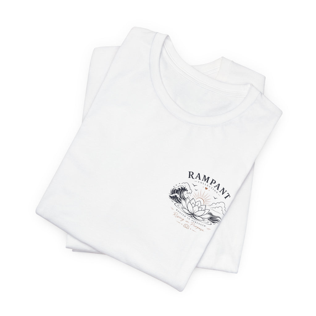 Oversized Rampant 'Faith Over Fear' Mountain Tee