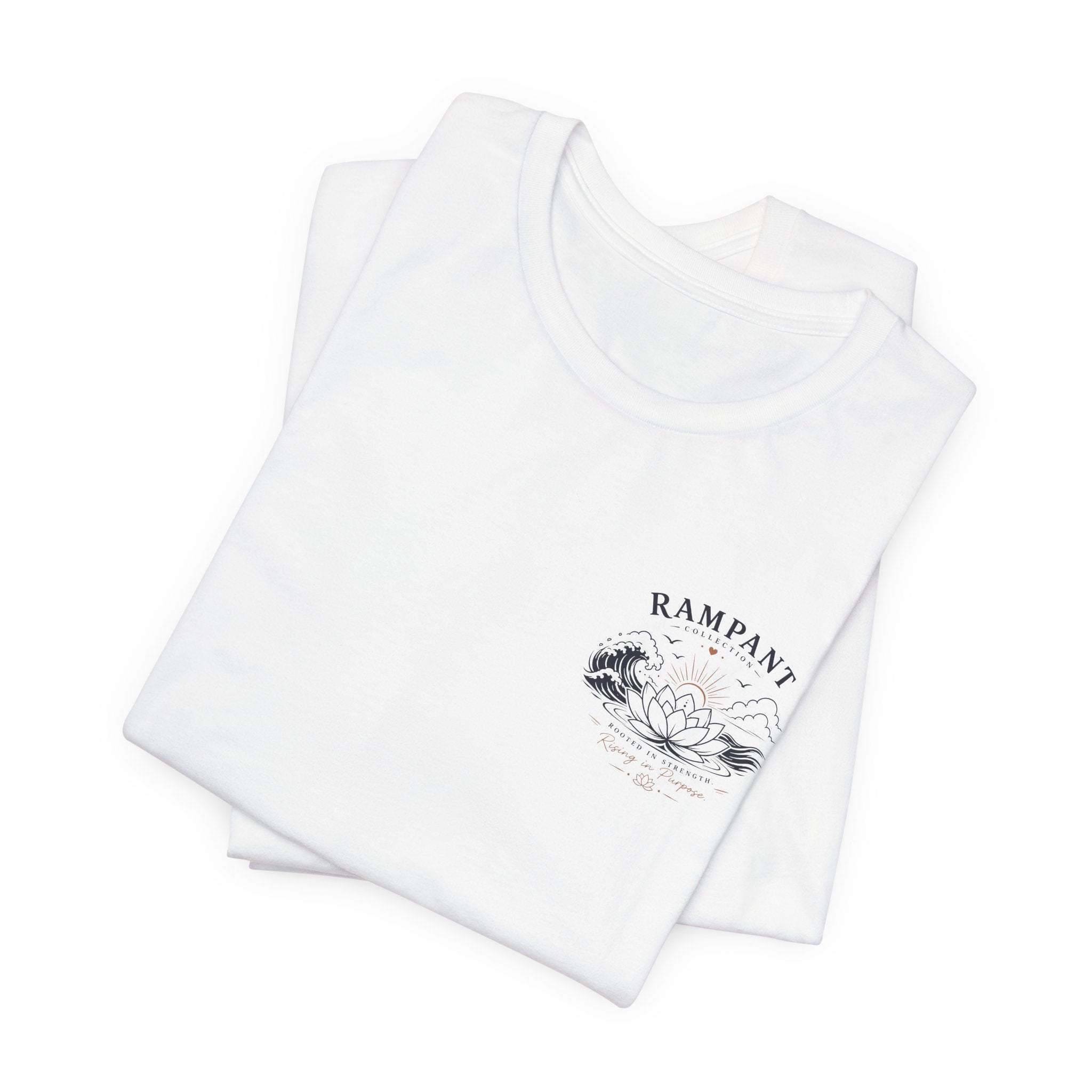 Oversized Rampant 'Faith Over Fear' Mountain Tee