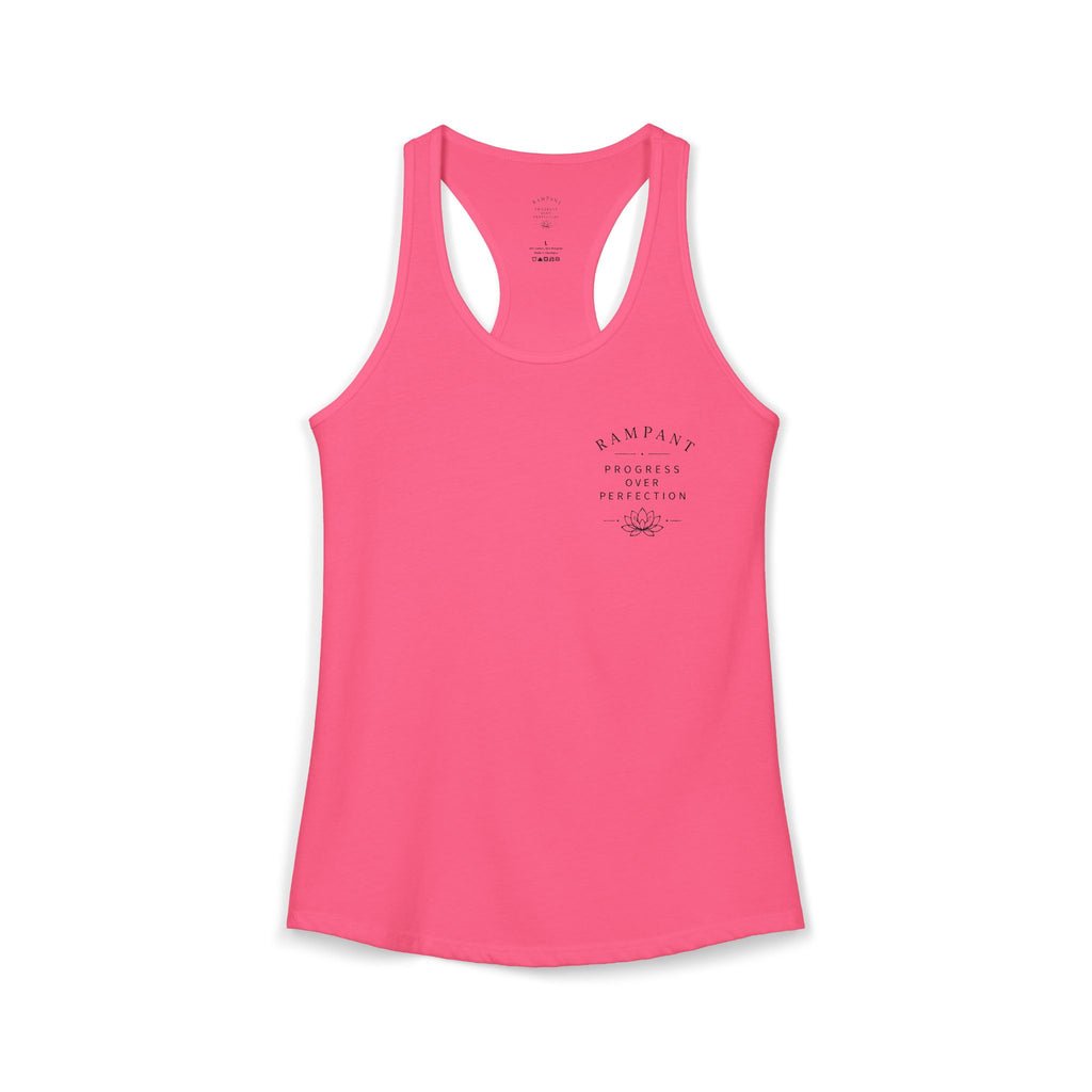 Progress Over Perfection Racerback