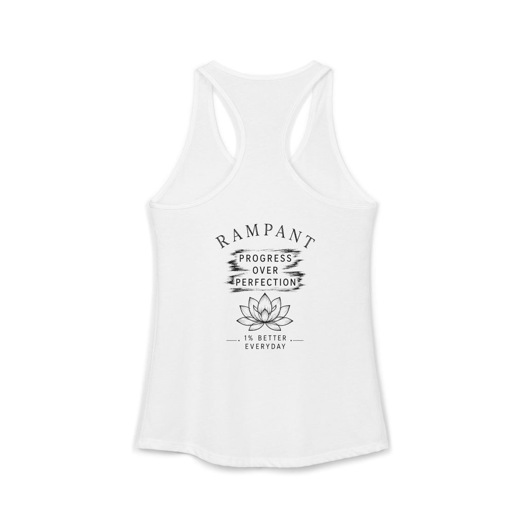 Progress Over Perfection Racerback