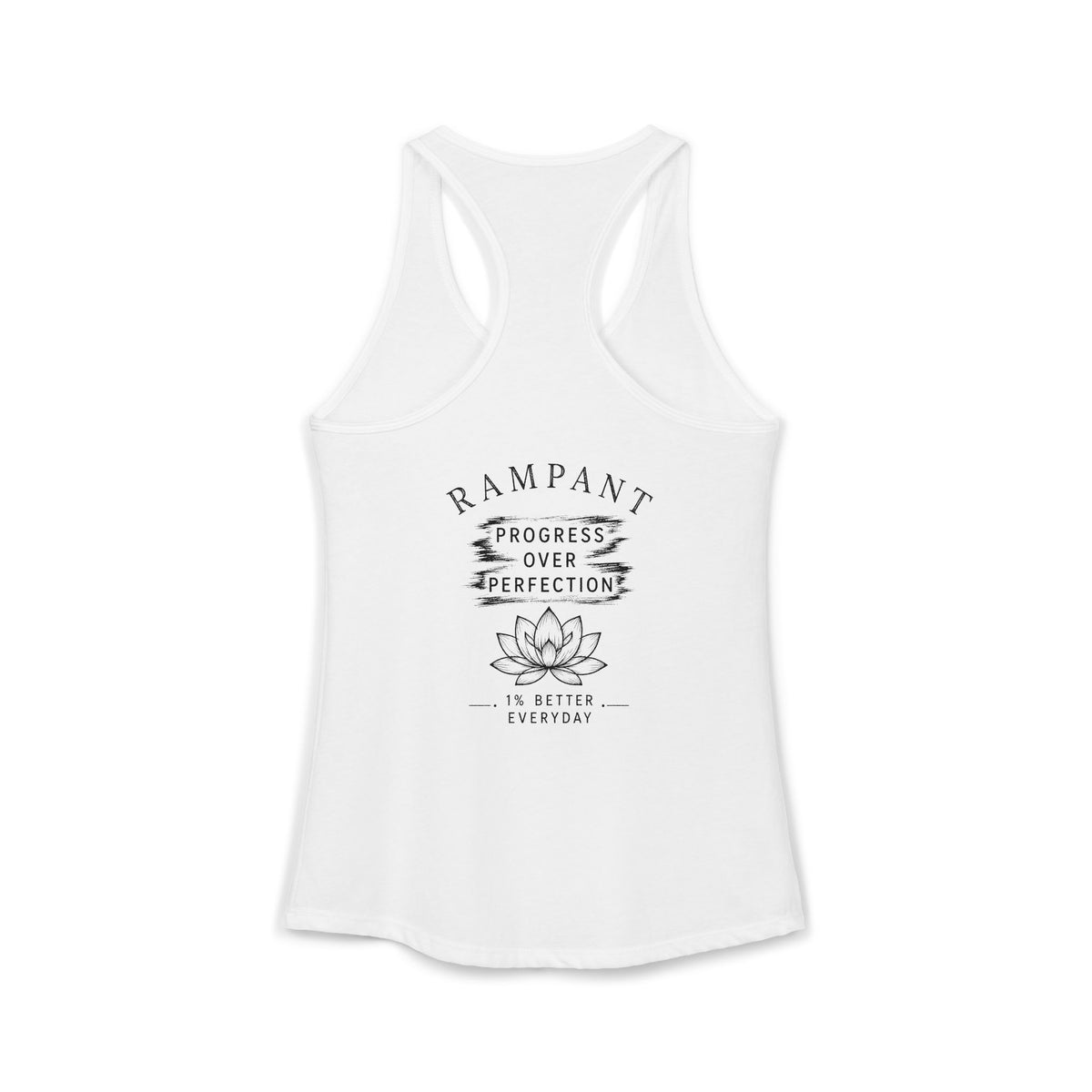Progress Over Perfection Racerback