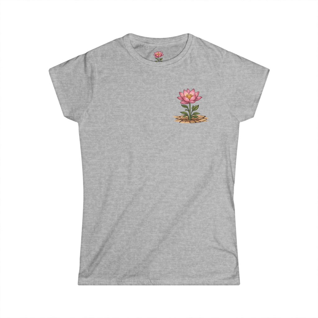 Lotus Bloom Tee — "RAMPANT" Graphic Women's T‑Shirt