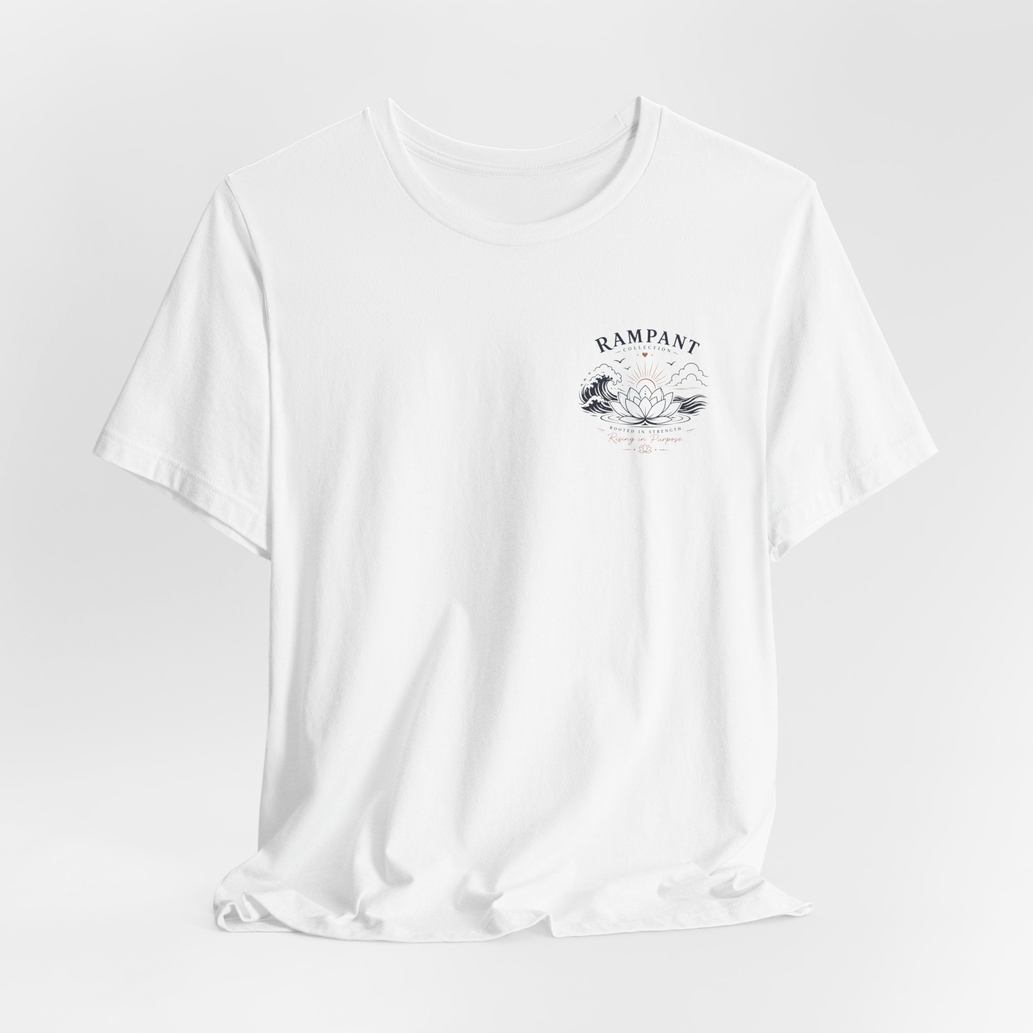Oversized Rampant 'Faith Over Fear' Mountain Tee