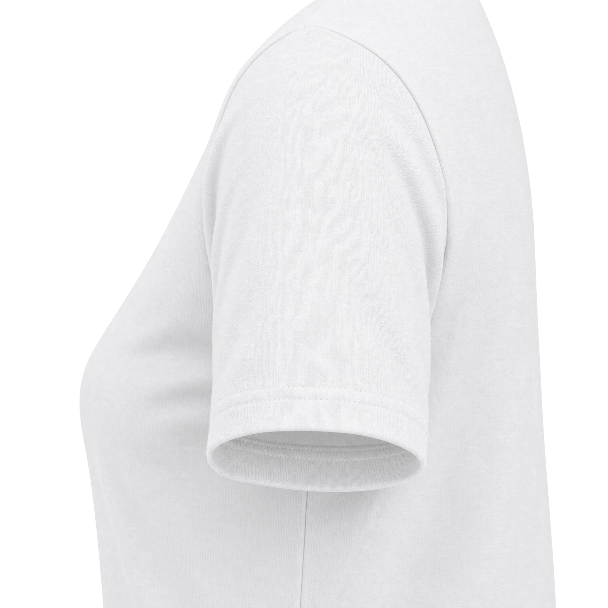 Women's Relaxed V-Neck Tee — Lightweight Heather Cotton Blend