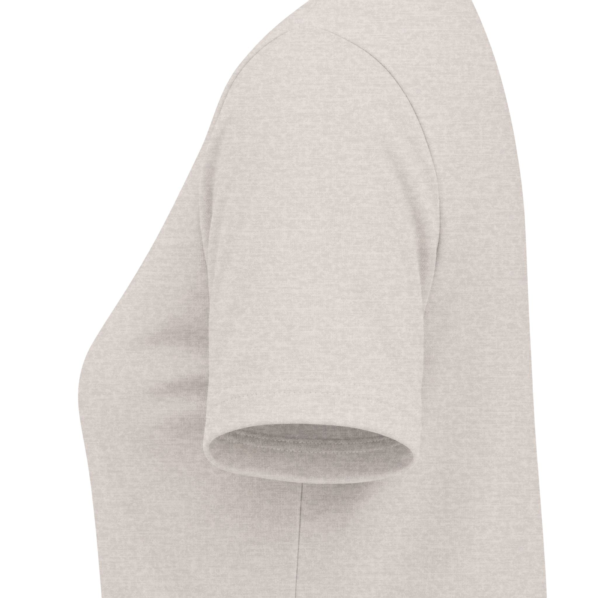 Women's Relaxed V-Neck Tee — Lightweight Heather Cotton Blend