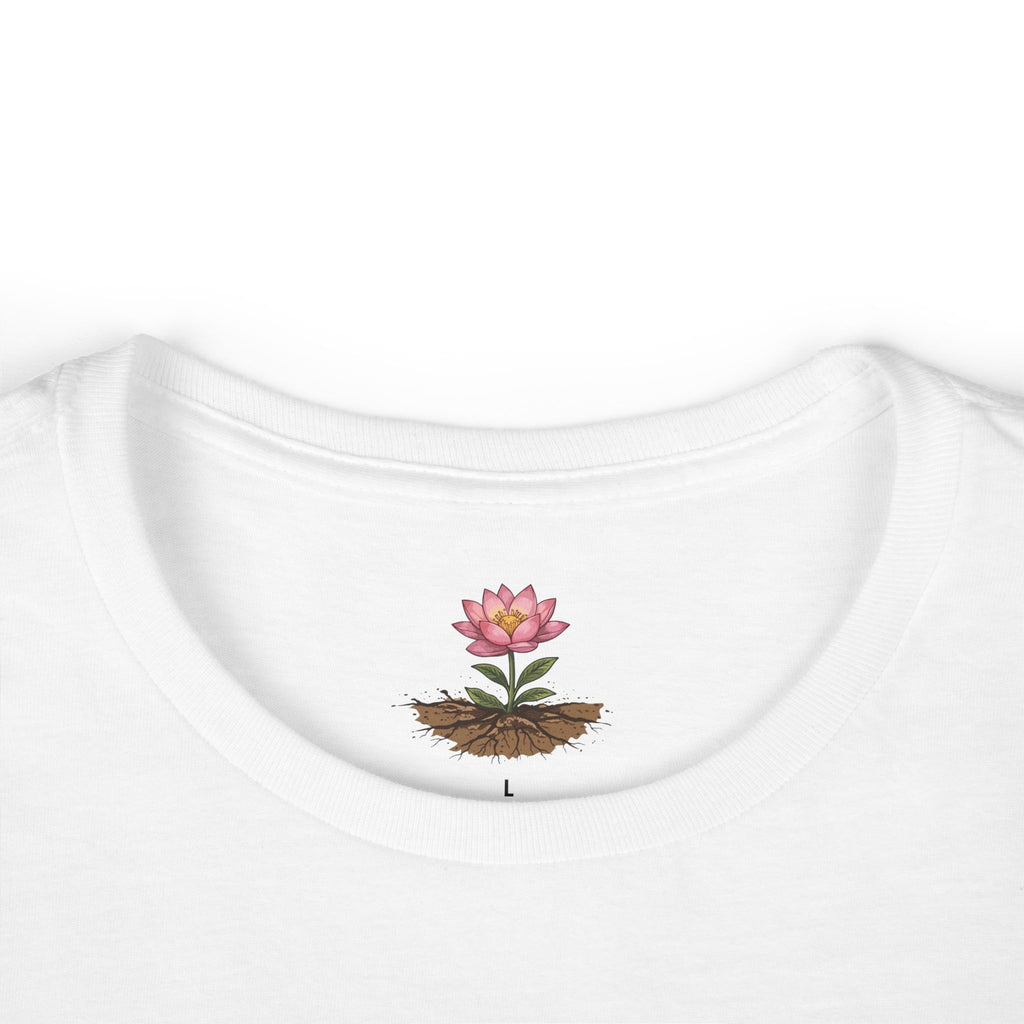 Rampant Lotus Tee — Women's Floral Resilience Graphic T-Shirt