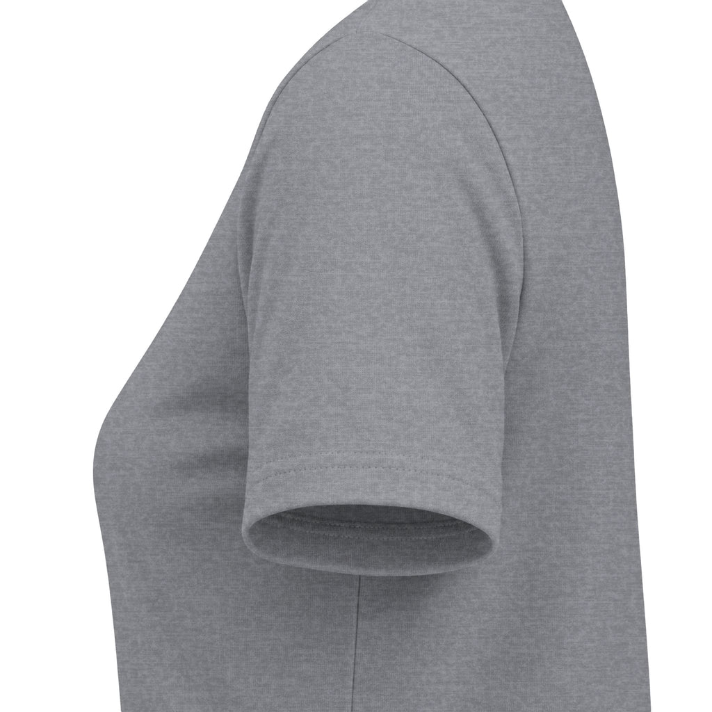 Women's Relaxed V-Neck Tee — Lightweight Heather Cotton Blend