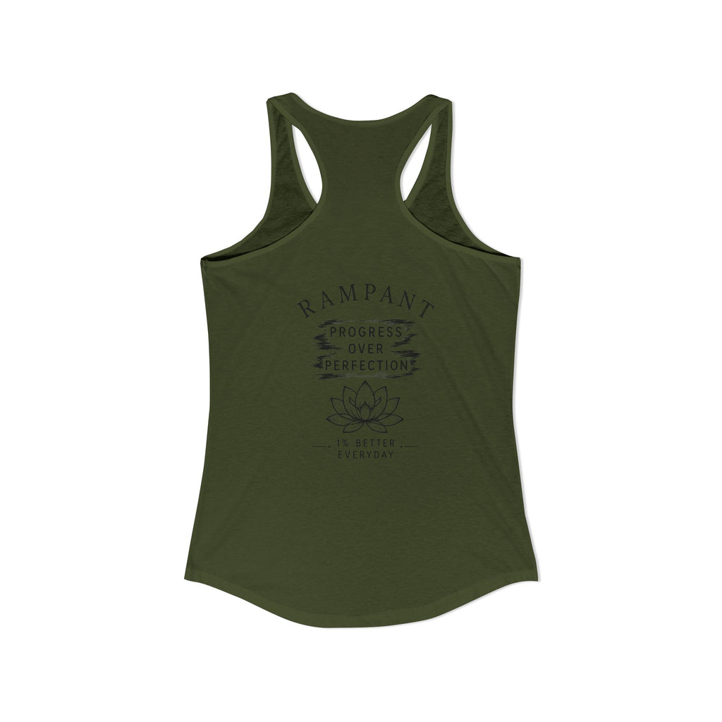 Progress Over Perfection Racerback