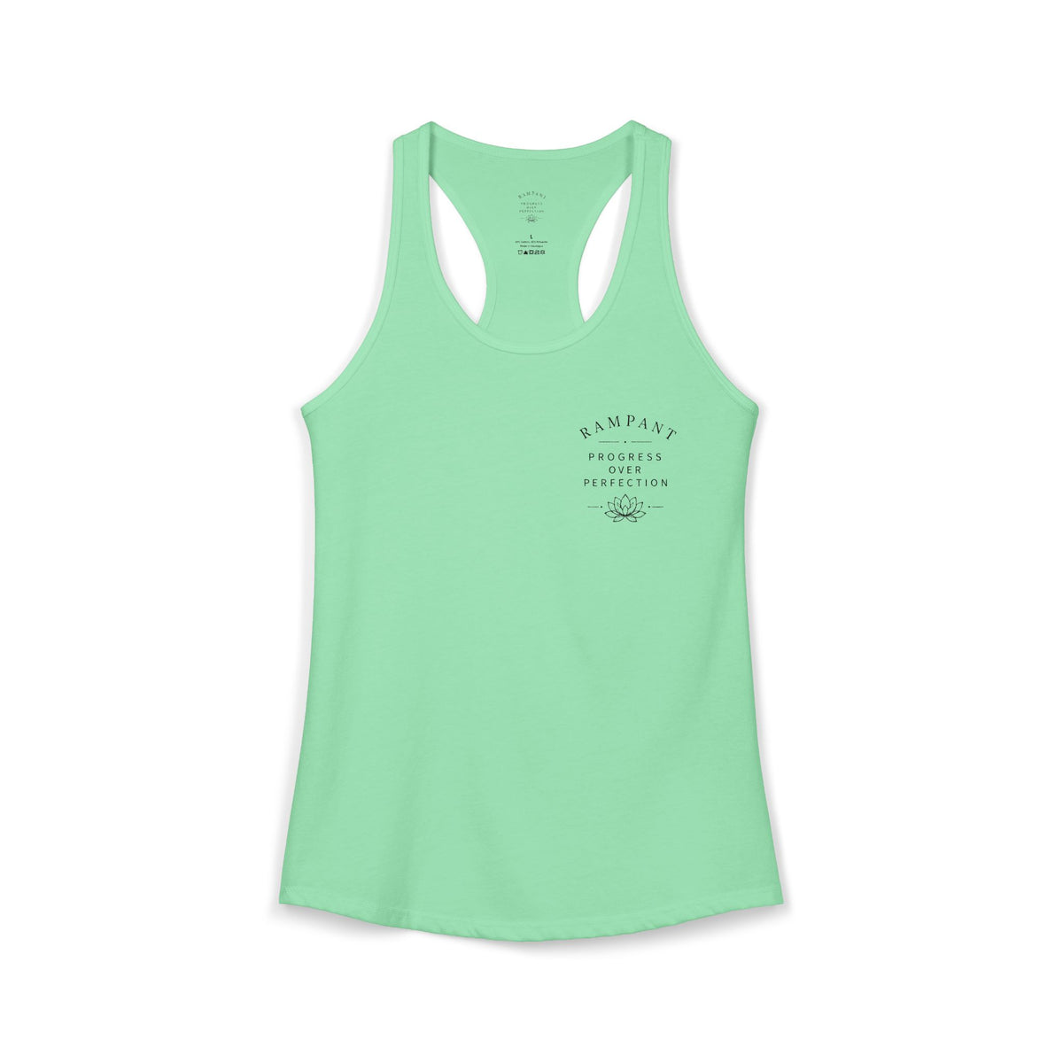 Progress Over Perfection Racerback