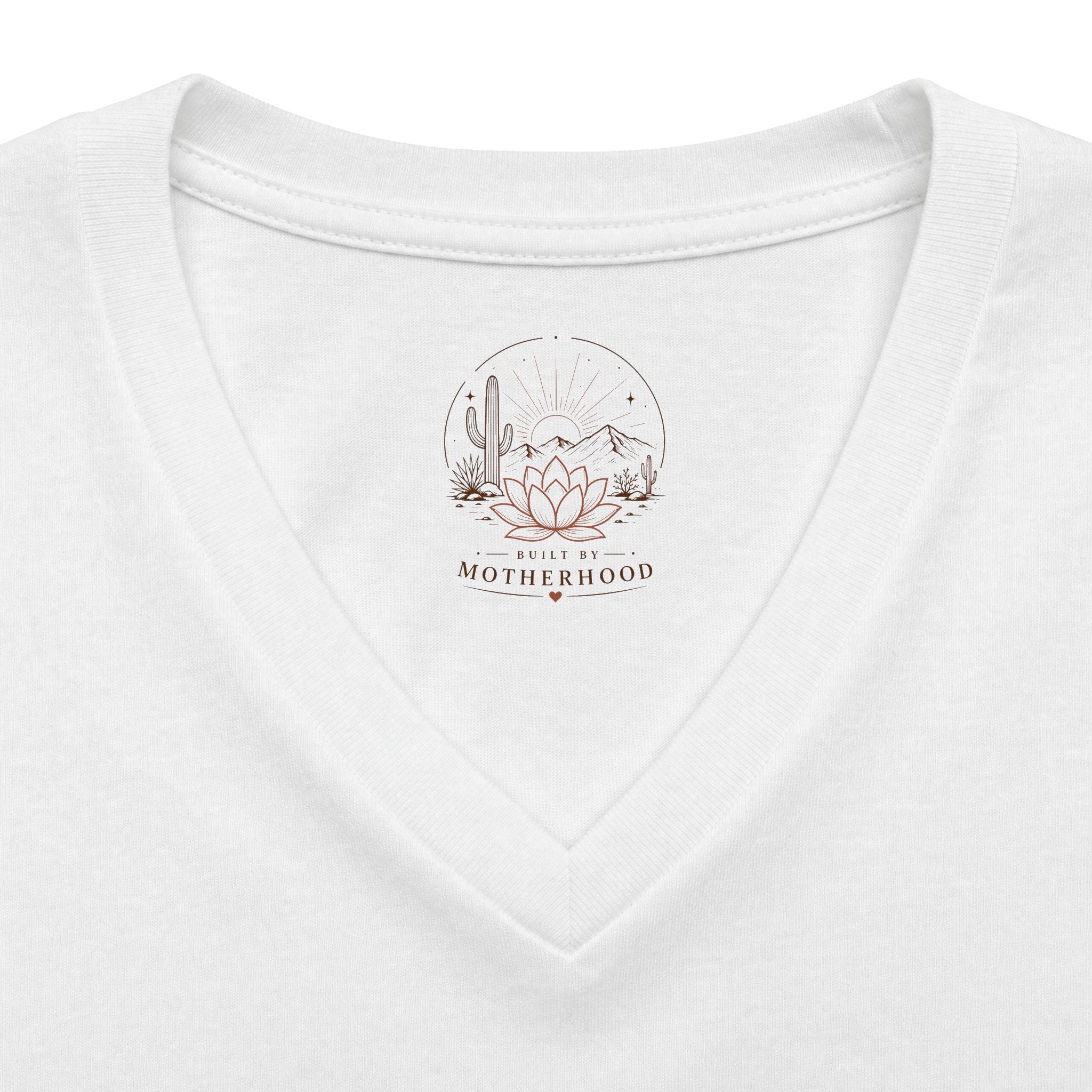 Women's Relaxed V-Neck Tee — Lightweight Heather Cotton Blend