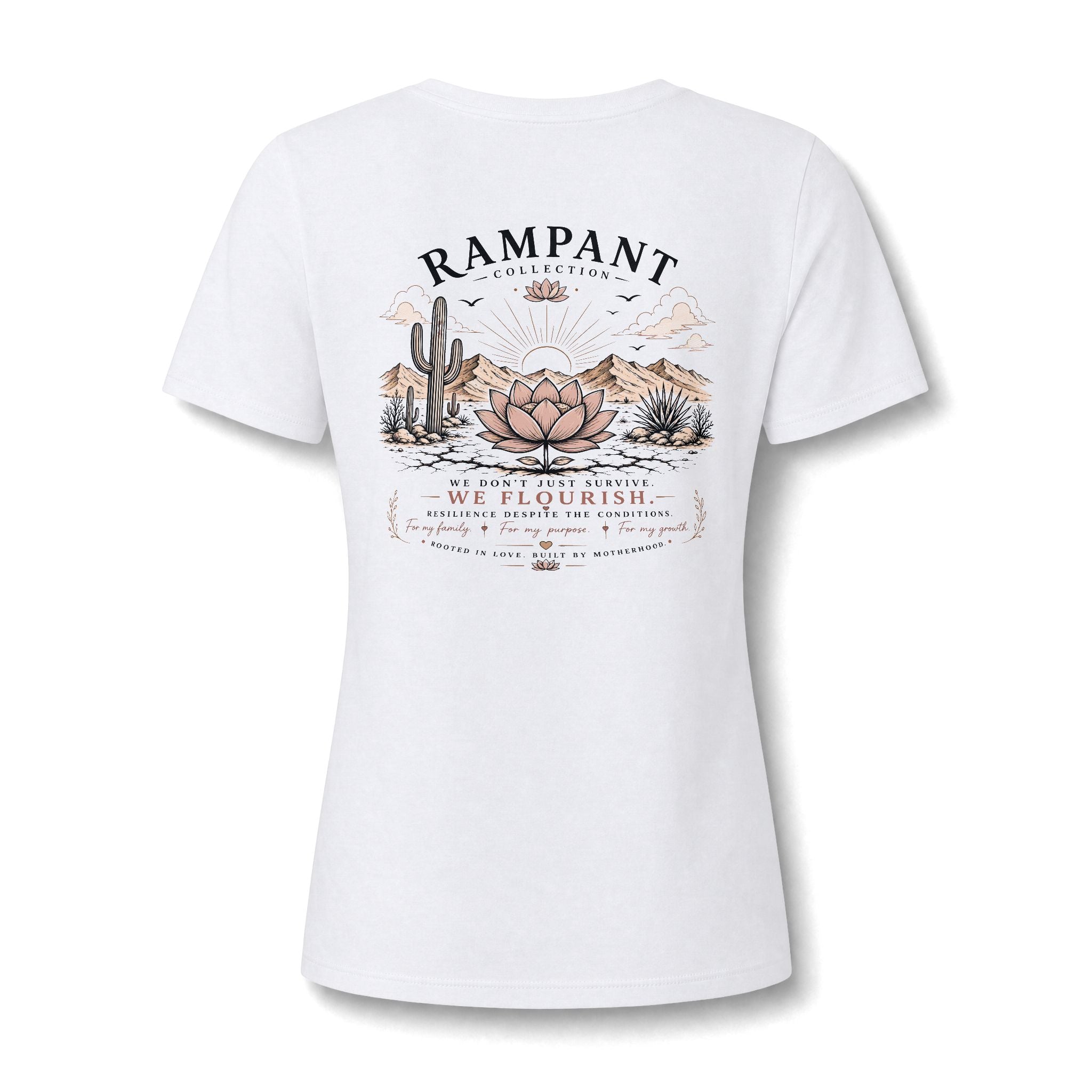 Women's Relaxed V-Neck Tee — Lightweight Heather Cotton Blend